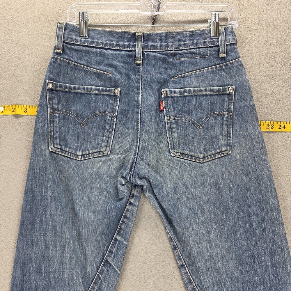 Vintage Levis Engineered Jeans Mens Blue Twisted Zip Fly Fits 28x28 - Picture 16 of 16